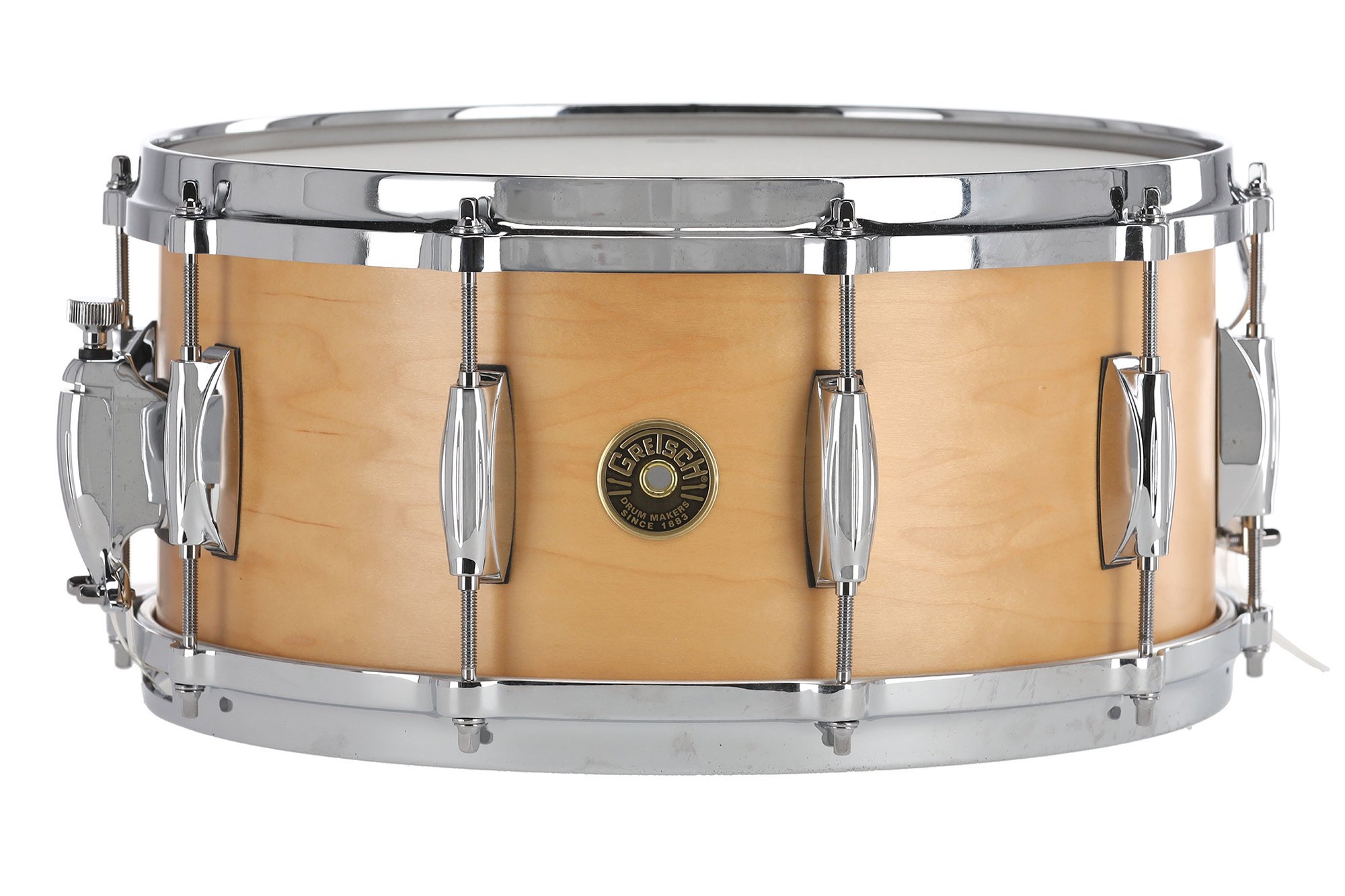 14"x6,5" Snare Drum USA Custom Satin Natural